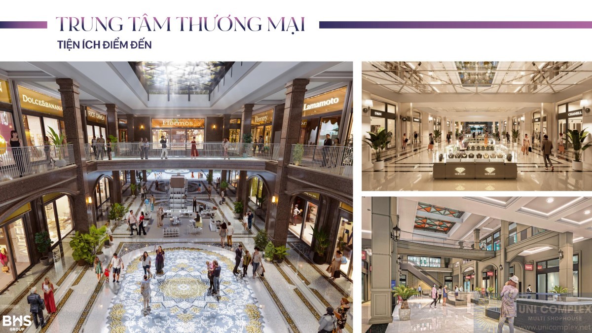 Dự án Citymark Residence - Tiện ích Trung Tâm Thương Mại
