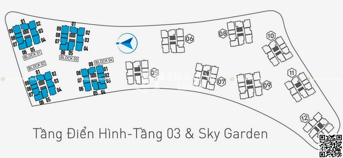 Mặt Bằng The Prive điển Hình
