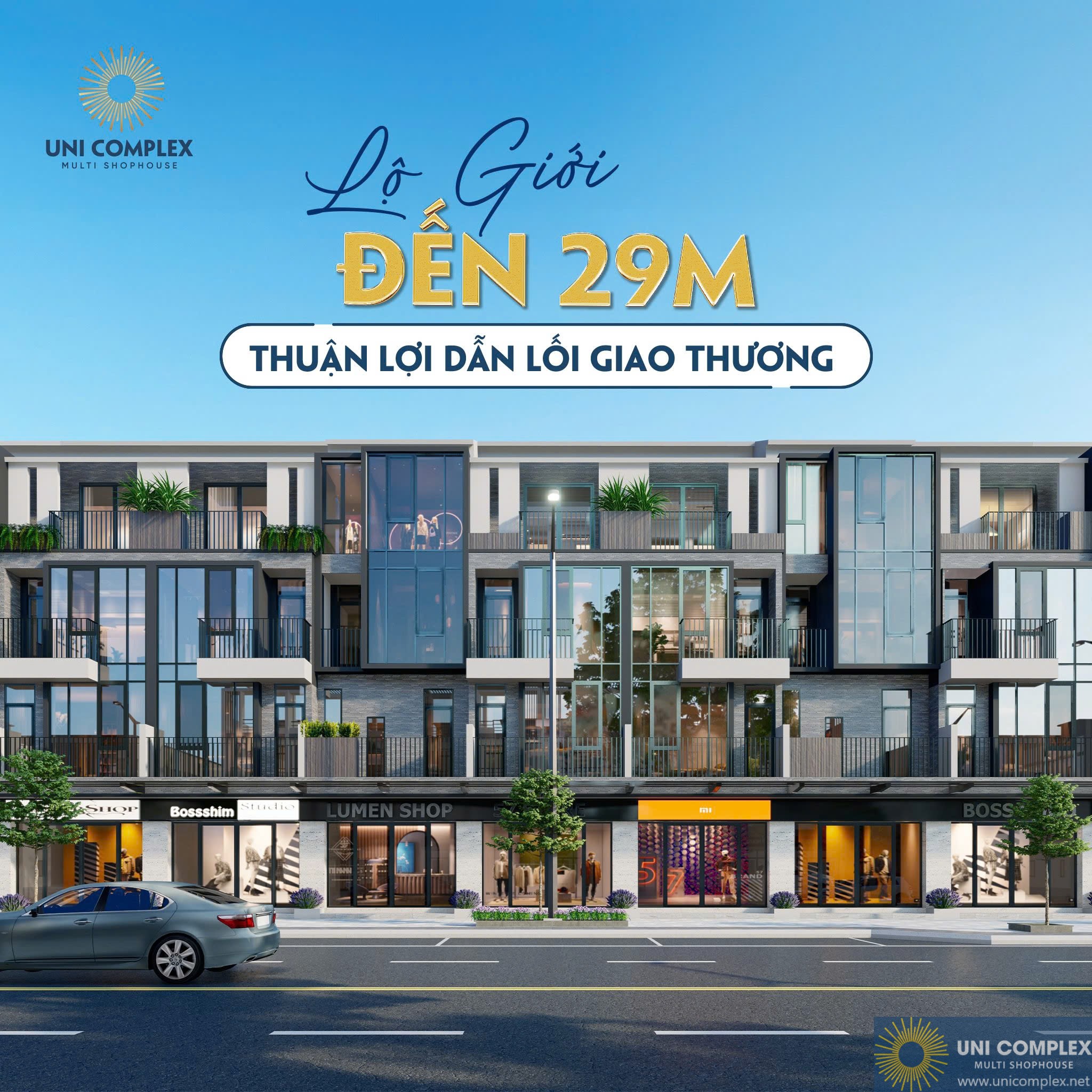 Thiết Kế Uni Complex Bình Dương