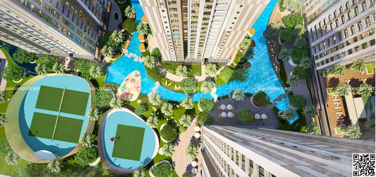 View Nội Khu Dự án The Prive Đất Xanh