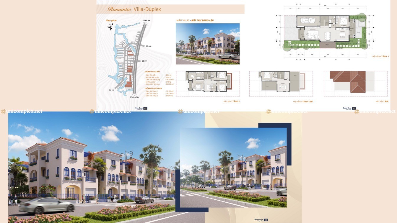 Biệt thự song lập Gold Coast Vũng tàu 01
